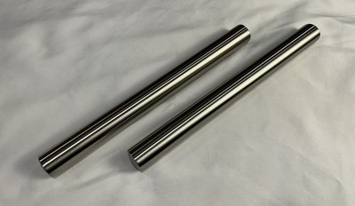 Matching Pair 16'' Stainless Steel French Rolling Pins 1.5''Dia **NEW Open Box**