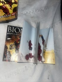 Lego Bionicle Glatorian 8979 Malum Complete With Canister & Manual