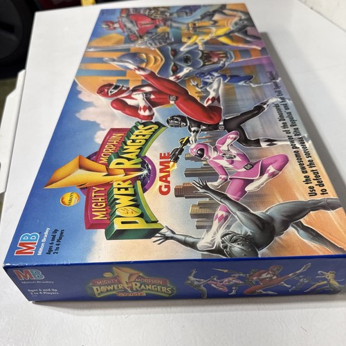 Vintage 1993 Mighty Morphin Power Rangers Board Game Milton Bradley- USED - 第 7/20 張圖片