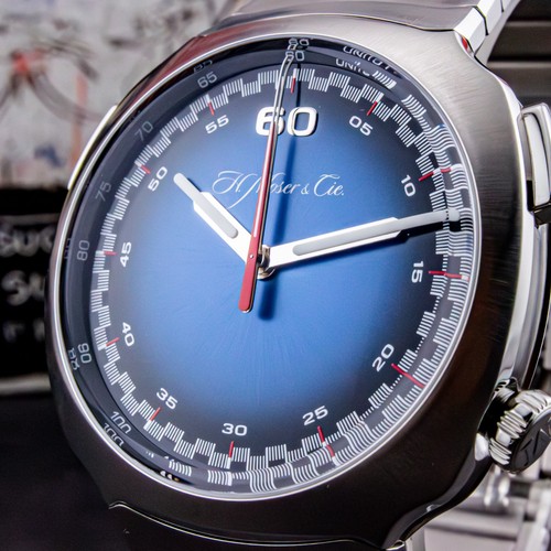 H.Moser & Cie. Streamliner Flyback Chronograph Blue (Ref: 6902-1201)