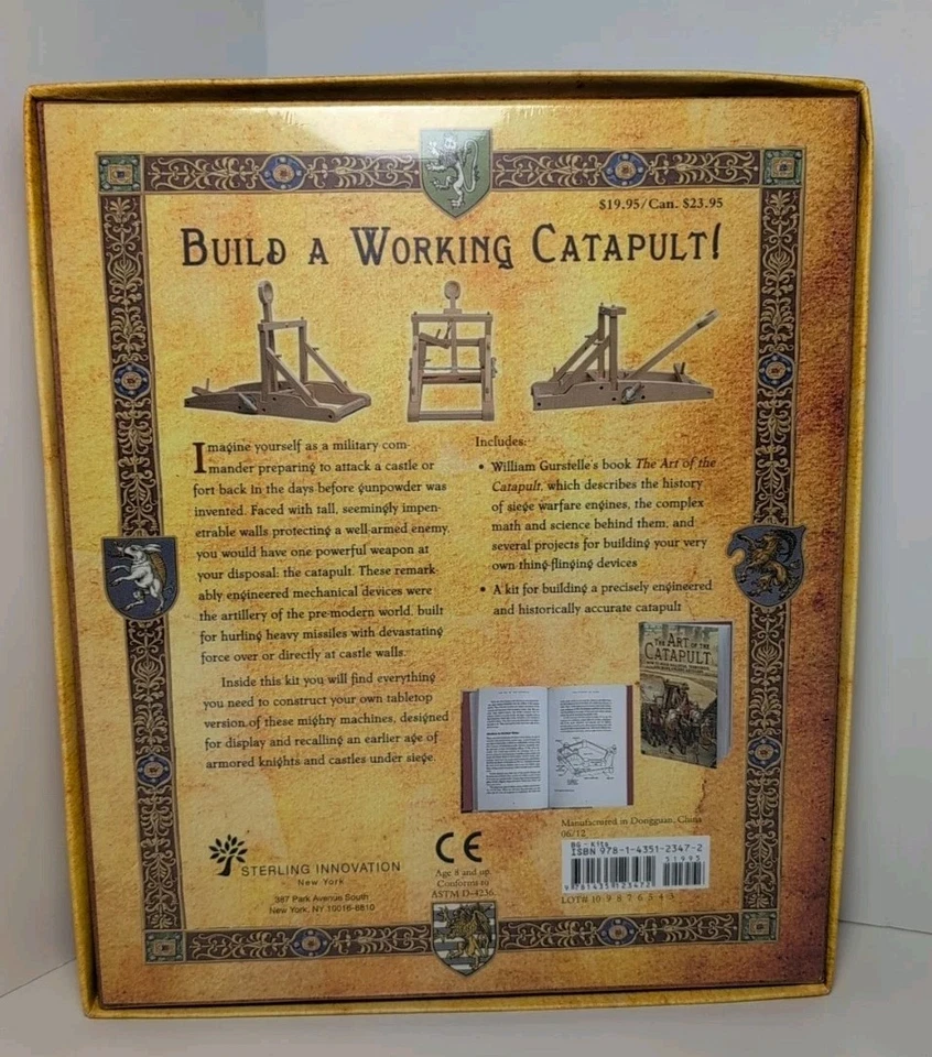 Tabletop Catapult - Build Your Own Siege Engine Kit - Image 2 of 3
