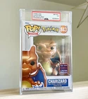 PSA Graded 8.5 Unreleased Pokemon Funko Pop Metallic Charizard WonderCon 2022 LE