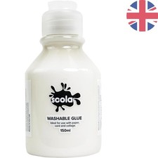 150ml Non-Toxic Washable PVA Glue for Kids - Perfect for Arts & Crafts!