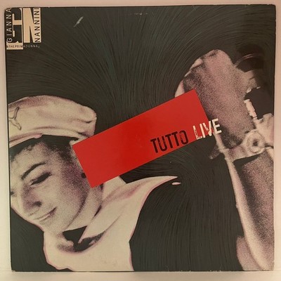 GIANNA NANNINI - TUTTO LIVE - 1985 ITALIAN DOUBLE LP ALBUM + INNER SLEEVE