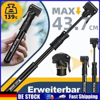 Fahrrad Mini Handpumpe Pumpe Dunlop Ventil Schrader Presta 100PSI Mtb Rennrad De