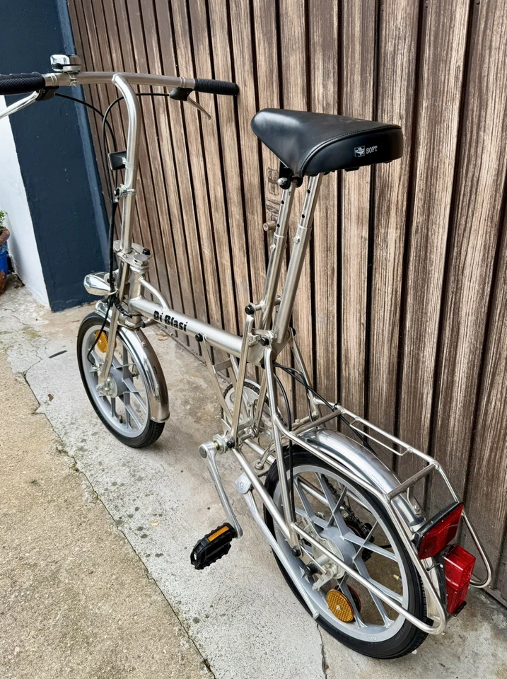 Fahrrad DI BLASI Klapprad Faltrad aus Edelstahl 16 Zoll - Bild 3 von 4