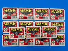 Lot of (15) 1987 Diamond MASK Unopened Sticker Packs (105 Stickers)