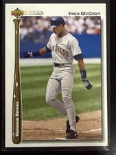 Fred McGriff 1992 Upper Deck Baseball Homerun Heroes Insert #HR10 HOF