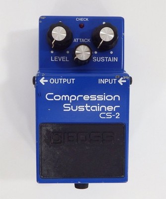 Boss CS-2 Compression Sustainer Made IN Japan : Used Compressor
