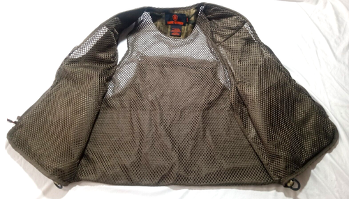 Game Winner Camo Mesh Hunting Vest Mens Size S/M Mossy Oak Up Infinity - Picture 3 of 10