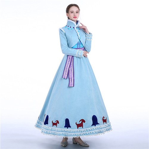 Frozen 2 Anna Elsa Disney Cosplay Disfraz Vestido de Noche Disfraz Princess d... - Imagen 2 de 10