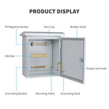 Renogy Combiner Box 5 String PV Grid Solar Pa...