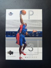 ben wallace 2002 Upper Deck UD GLASS #21 PISTONS