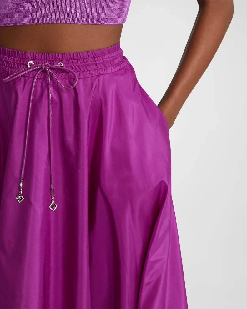 Ralph Lauren Collection Silk Taffeta Skirt Size 4 New With Ralph Lauren Collection Silk Taffeta Skirt Size 4 New With