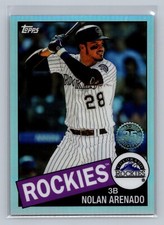 2020 Topps Chrome #85TC-24 Nolan Arenado 1985 Topps Baseball Colorado Rockies