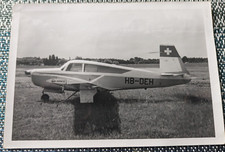 Mooney M20. HB-DEH. (B/W Photograph 5" x 3.5") Late 1960's