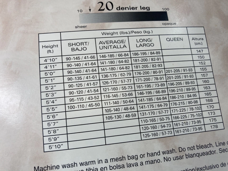 (2) Pantimedias de colección Worthington pura caricia largas sedosas transparentes arena 41 hasta el muslo Foto 4 de 4