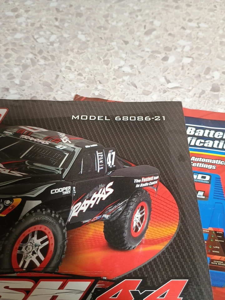 TRAXXAS SLASH 4x4 MIKE JENKINS MODEL 68086-21 QUICK START GUIDE - Image 2 of 4