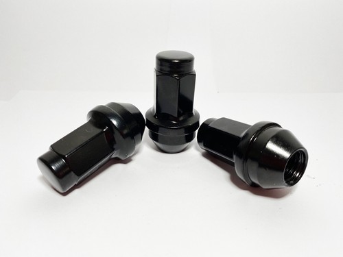 FIT FORD F-150 2015-2020 OEM REPLACEMNT SOLID LUG NUTS 14X1.5 THREAD BLACK 24PC - Picture 3 of 9