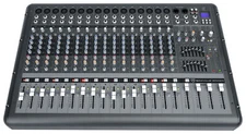 Rockville RPM1870 18 Channel 6000w Amplifier Mixer USB, Effects/16 XDR2 Mic Pres