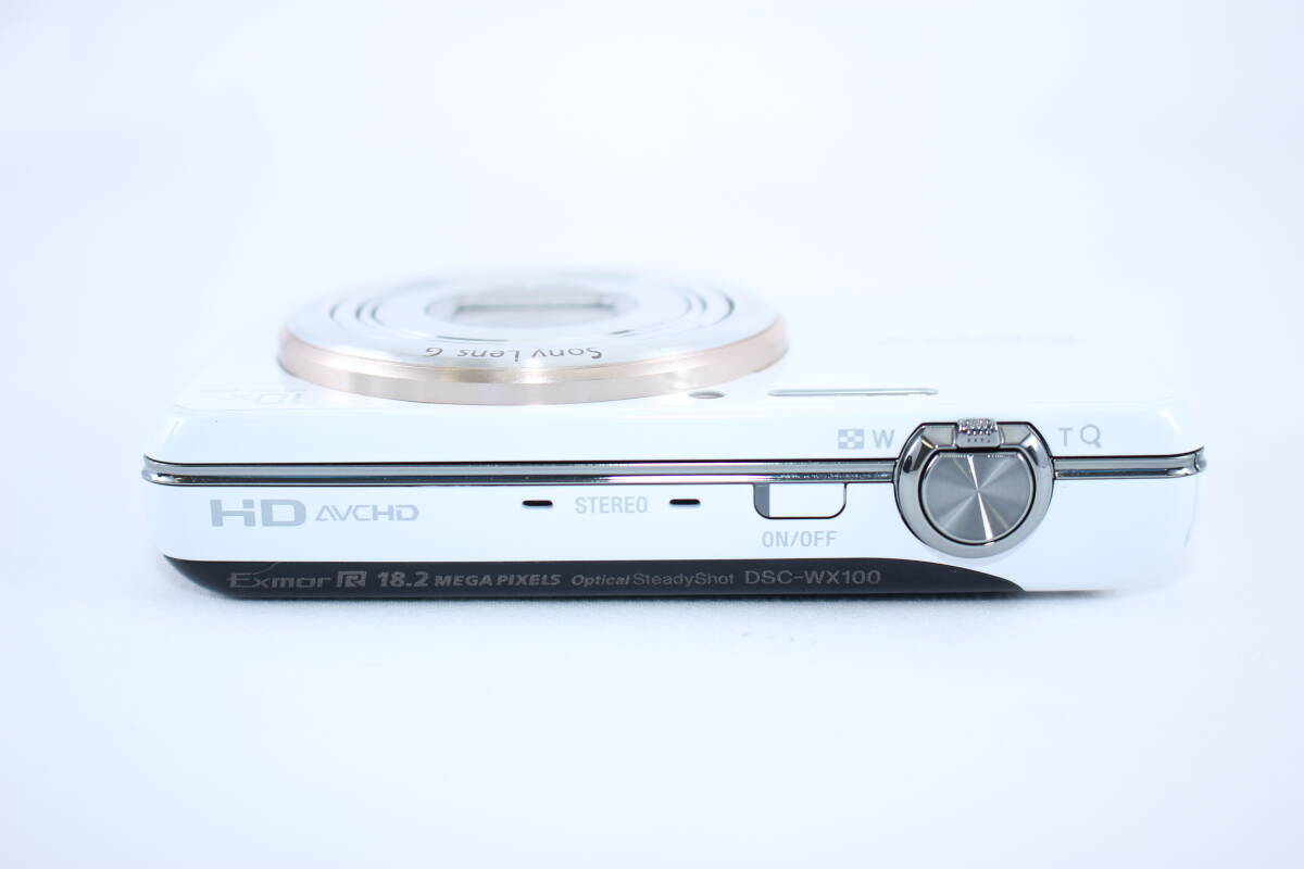 SONY デジカメ DSC-WX100 ホワイト 美品 Amazon.com : Sony Cybershot WX100 18.2 Megapixel 10xzoom