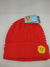 Original LEGO Colorful Red Adult Knit Beanie / Hat Target