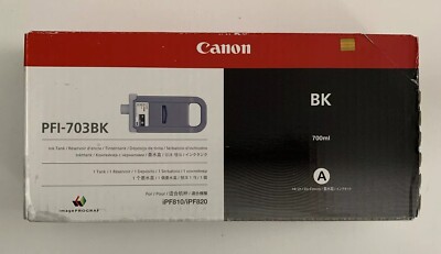 original canon pfi-703bk canon pfi 703 schwarz canon ipf810 ipf815 ipf820 ipf825