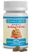 Guang Ci Tang Bu Zhong Yi Qi Pian QiVive Energy - 200 mg - 200 Tablets - New Exp