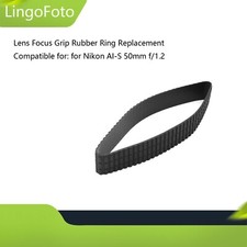 Lens Focus Grip Rubber Ring Replacement for Nikon AI-S 50mm f/1.2 Camera Lens