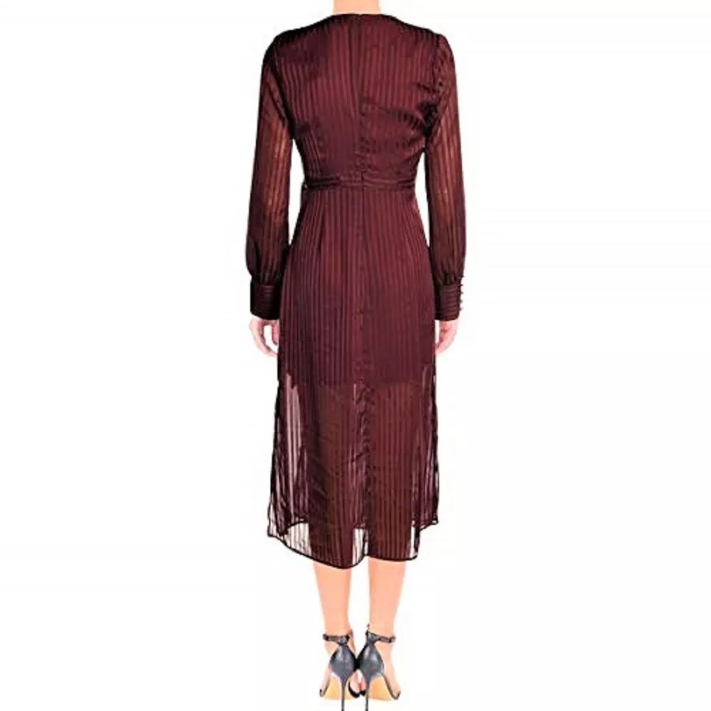 Bardot shadow stripe dress discount