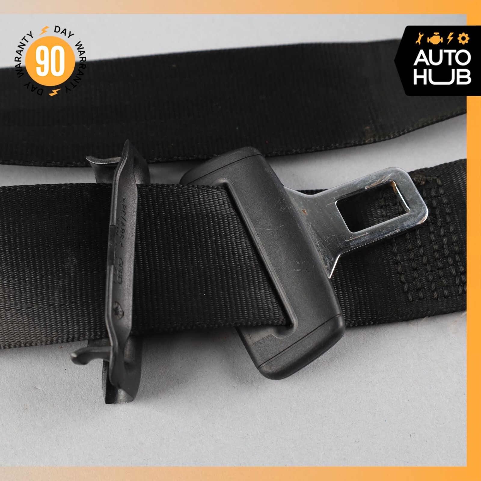 07-11 Bentley Continental GTC Rear Right or Left Side Seat Belt Black OEM