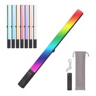 Bâton tube vidéo portable 20W 3200K-5500K 9 effets N5Y7