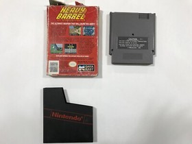 Heavy Barrel (Nintendo Entertainment System NES, 1990) BOX DAMAGE NO MANUAL
