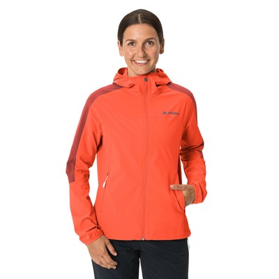 VAUDE Womens Moab Jacket IV - lässige Softshelljacke für sportbegeisterte Damen