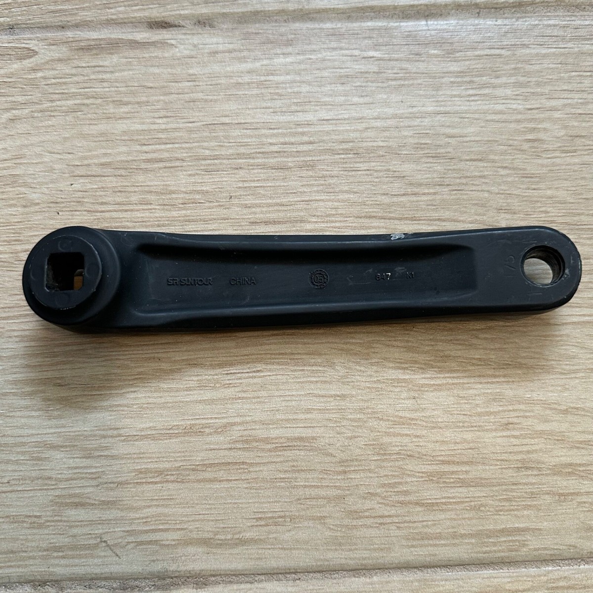 K.Ttfさブラック38 SR Suntour Triple Mountain Bike Crankset 175mm 42/32/22