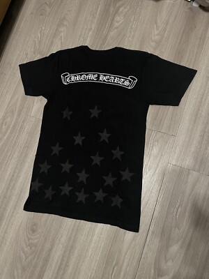 トップス CHROME HEARTS STAR PRINT TEE Chrome Hearts Star Logo T-shirt | eBay