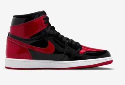 NIKE Air Jordan1HighOG PatentBred艶消しブレッド JORDAN1 Patent Bred をMatte Custom - YouTube