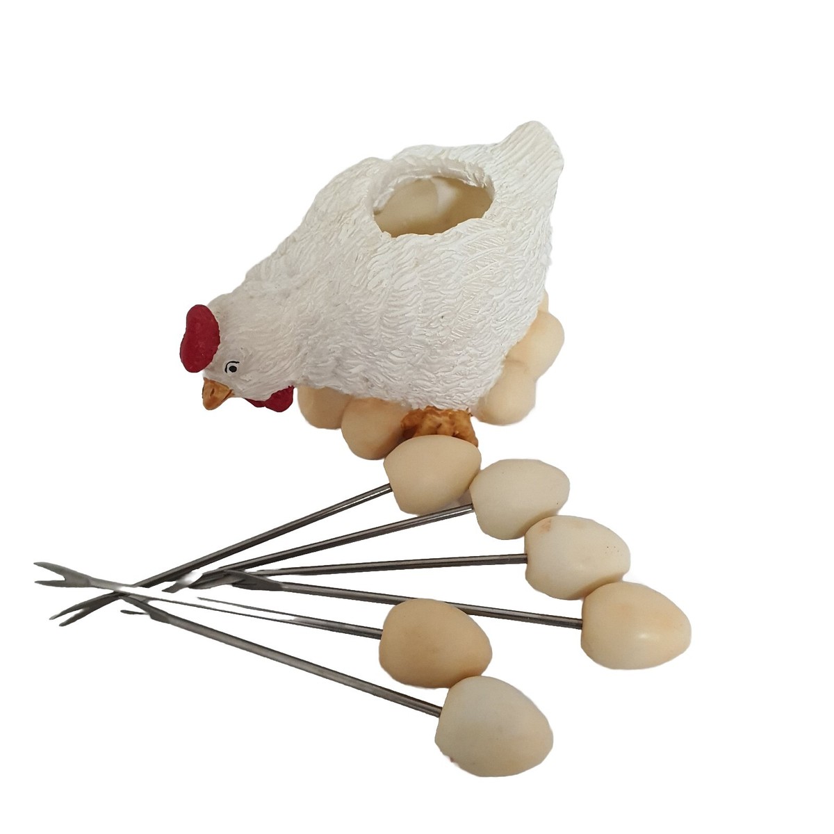 PORTE-PIQUE ESCARGOTS Pics Cocktail - Aperitif Prof Des 7 Mains EUR 22
