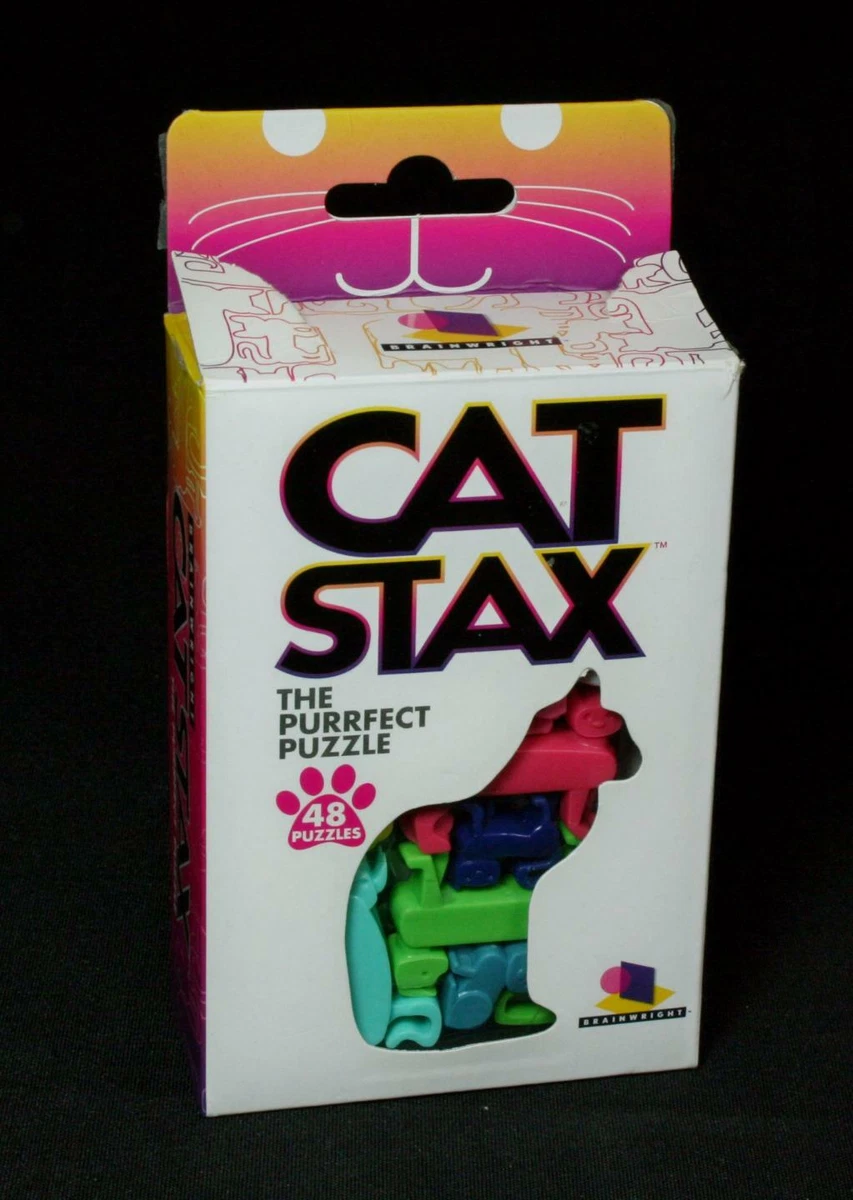 Brainwright Cat Stax The Purrfect Puzzle eBay