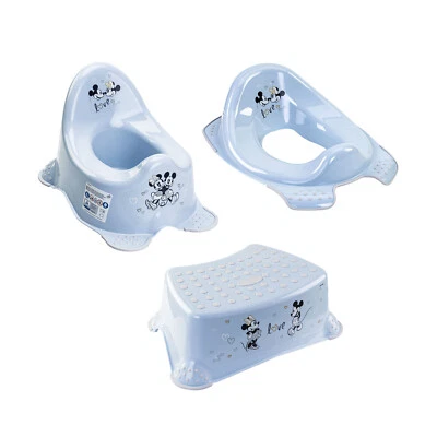 Mickey Blue Kinder Badezimmer Accessoires Set PAFEN - Eva, Adam und Tom