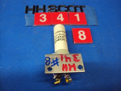 HH Scott 341 Receiver White Resistor P/N 974-6813. 2 Ohm X 2 Parting ...
