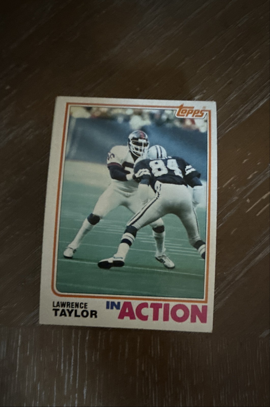 1982 Topps - In Action Lawrence Taylor #435 (RC)