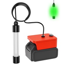 Underwater Fishing Light Compatible for Milwaukee 18V Battery LED Green L