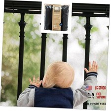 Stair Banister Guard 15ft x 3ft, Railing Safety Net 180x36 Inch Pack of 1 