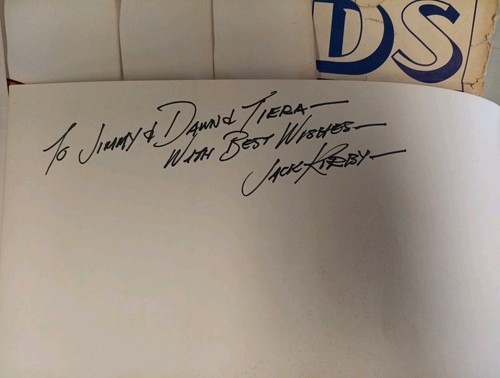 Jack Kirby signiert - Kirby Unleashed Portfolio Buch von 1971 + vier Drucke - Bild 3 von 18
