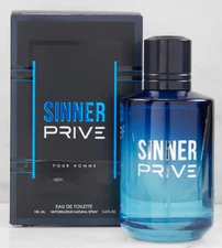 Sinner Prive Cologne For Men 3.4 fl. oz. EDT By Mirage Brands Spray Fragrance