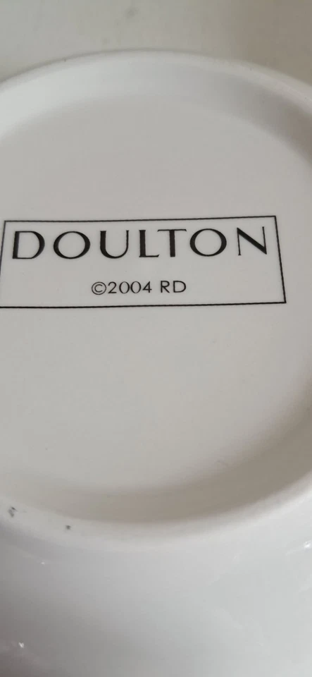 Royal Doulton Bruce Oldfield 2004 Soup/Cereal/Dessert Bowls  x2 - Image 4 of 4