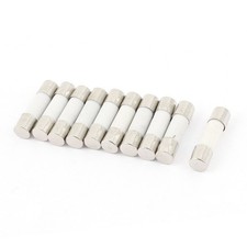 10 Pcs 250V 20A Fast Acting Ceramic Fuses Tubes 5mm x 20mm