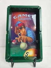 Vintage Advertising Camel Joe Cigarette Pool Table Sunglasses Ashtray