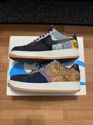 Travis Scott AF1: worn less than 5 times; all accessories and OG box included